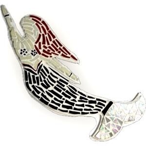 Mosaic Mermaid Wall Art